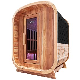 Udendørs infrarød sauna til terrassen med plads til 3 personer