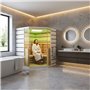 Infrarødt sauna Select hjørne - Energieffektiv sauna - A++- Infrarødt fuldt spektrum A.B.C +Mica Wave