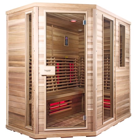 Infrarød sauna Sauna Relax Lux, stor sauna med vidunderlige funktioner