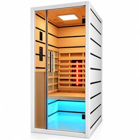 IR Sauna Select - Energieffektiv sauna - Energieffektiv sauna - A++- Infrarødt fuldt spektrum A.B.C +Mica Wave