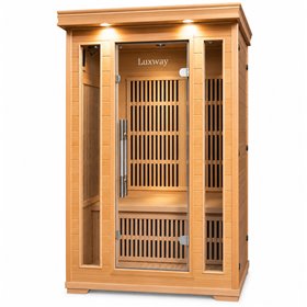Infrarød sauna Delfi for 2 personer - Energieffektiv sauna - A++- Carbon Wave - FAR infrared