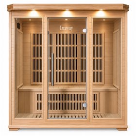 Infrarød sauna Delfi til 4 personer - Energieffektiv sauna - A++- Carbon Wave - FAR infrared