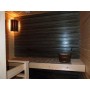 Saunaolie | Sauna voks Sort saunaomslag til paneler 0,9l