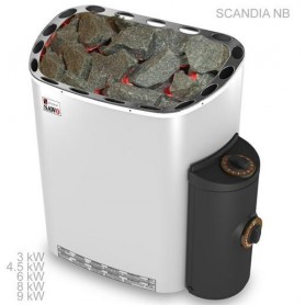 Sawo Scandia 4,5 kW saunaovn - Premium integreret kontrol