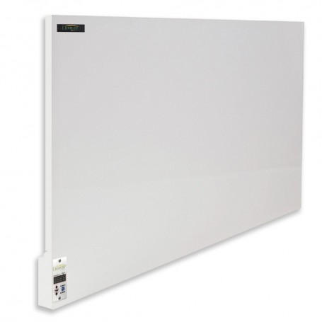 Infrarødt varmeplade hvidt metal 1000w  Energieffektivt varmesystem kun 50w pr. M2