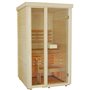 Sauna-rum i aspen - 110x110 cm