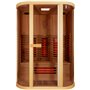 Infrarød sauna Sundream Lux - Energieffektiv sauna - A++- Infrarødt fuldt spektrum A.B.C +Mica Wave