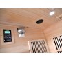 Infrarød sauna Delfi for 2 personer - Energieffektiv sauna - A++- Carbon Wave - FAR infrared